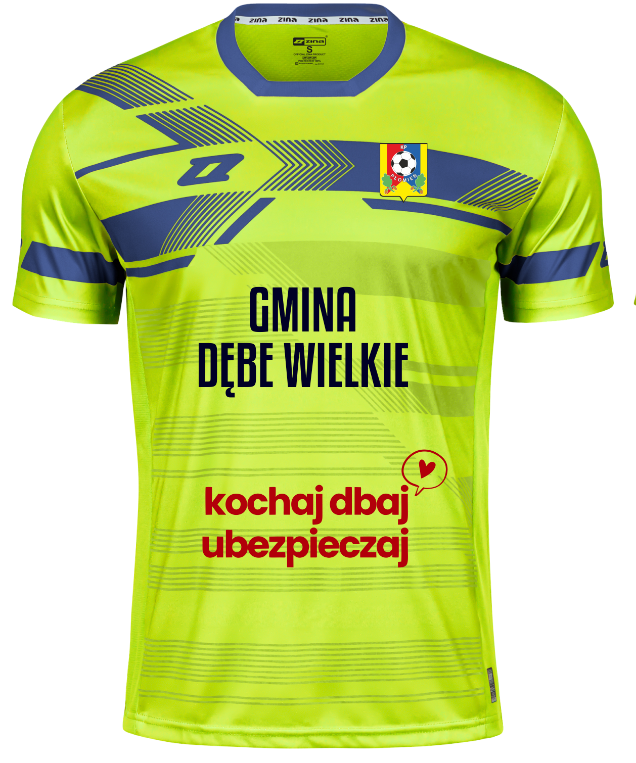 Koszulka meczowa LaLiga -  Lemon\Granat - Junior (KDU _ Lewiatan)
